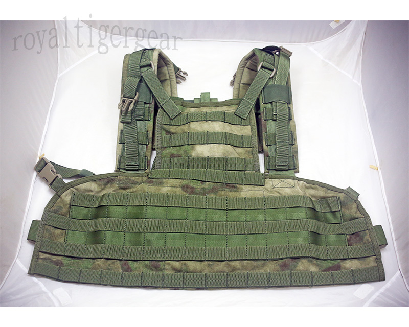 FLYYE RRV MOLLE Chest Rig Vest - A-TACS , A-TACS/FG