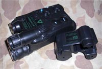 Dummy AN/PEQ-15 Light & Laser Sight AEG Battery Case – Black