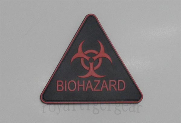 Biohazard PVC Patch - Triangle