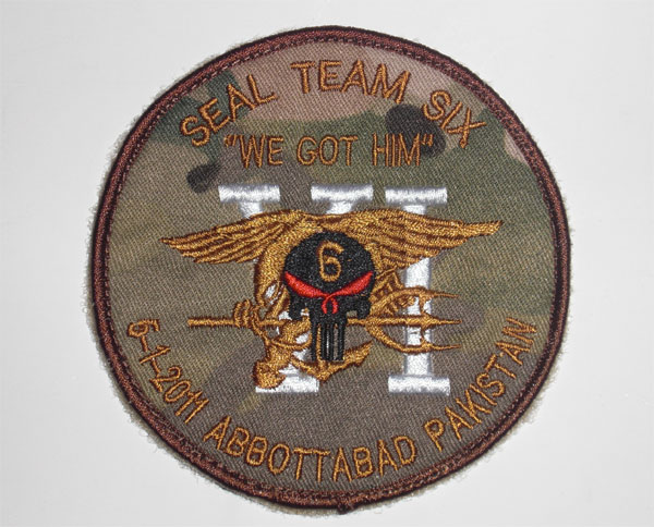 US Navy Seal Team 6 Afghanistan patch – We Got Him