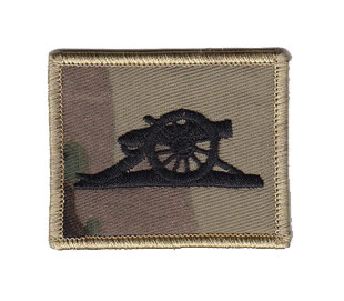 British Army Gunners Badge Patch