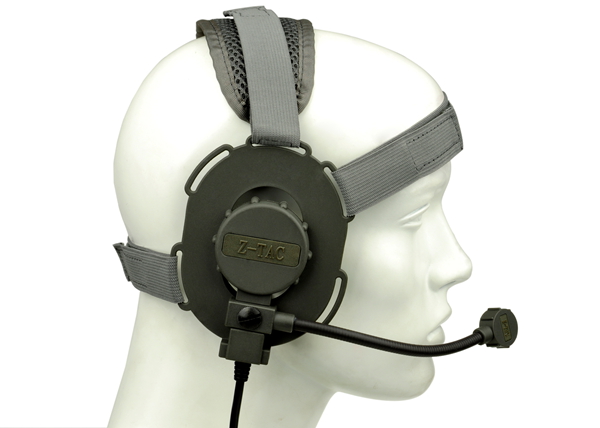 Z-TACTICAL zBowman Evo III Field Headset – For Left / Right side - Grey