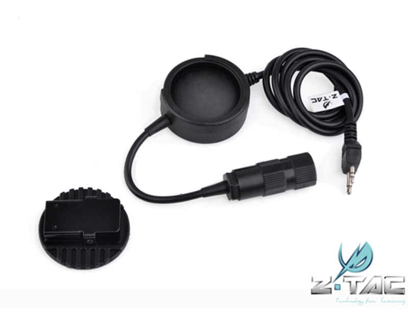 Z-TACTICAL TCI New Headset Plug Hole Push-To-Talk PTT -  Z138