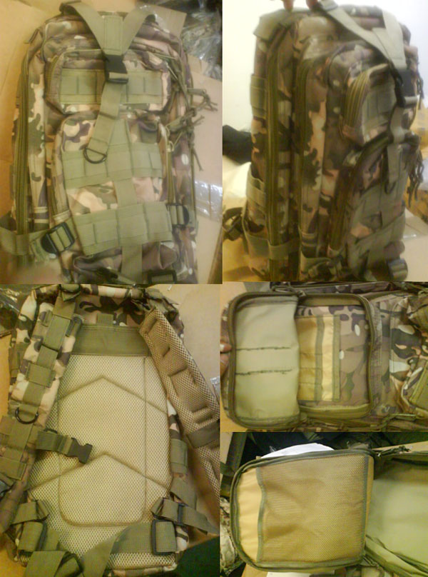 MOLLE 3P Assault Backpack – Multicam MC