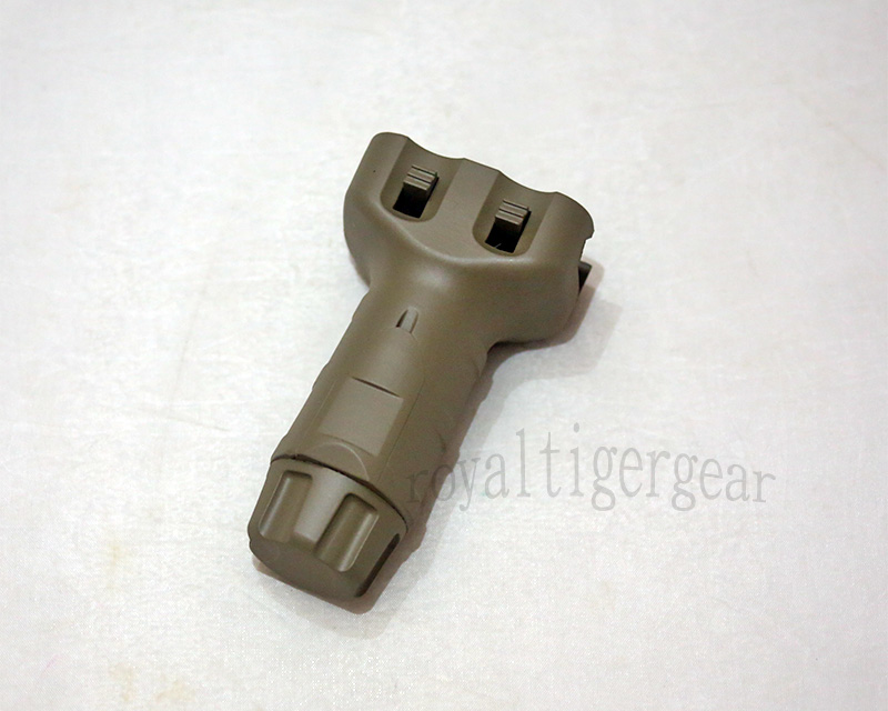 Gold Eagle Tango Down Picatinny Rail Stubby Vertical Foregrip - M-109 Dark Earth