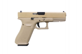 WE GLOCK17 GEN5 Slide GBB Gas Pistol - Tan