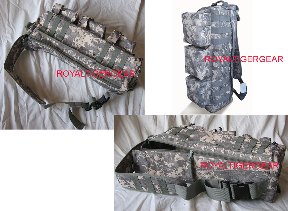 Assault Tactical Go Bag MOLLE Shoulder Pack - ACU