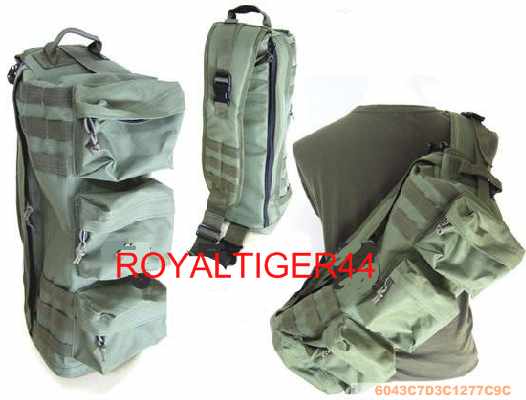 Assault Tactical Go Bag MOLLE Shoulder Pack - OD