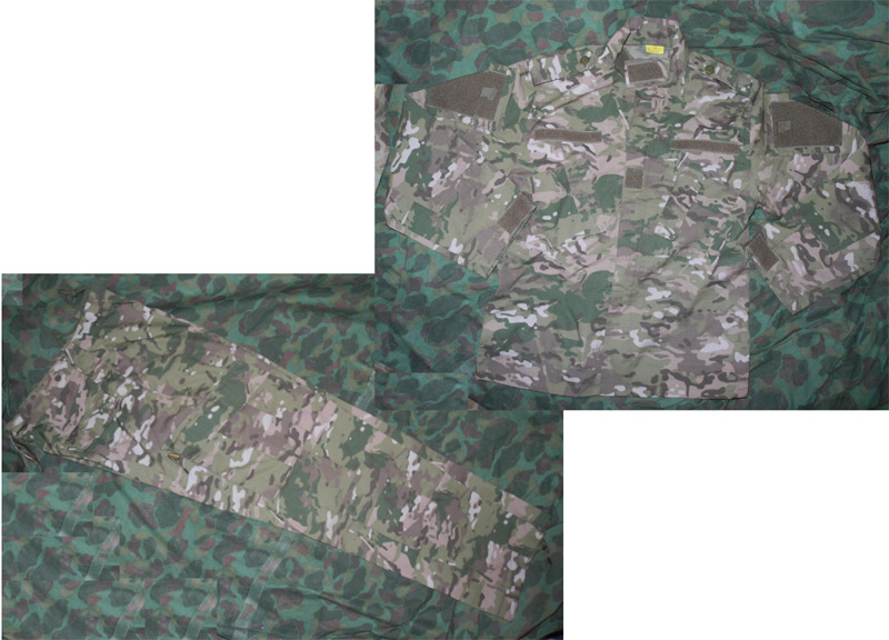 Multicam MC Shirt Pants set - ACU / US Army style
