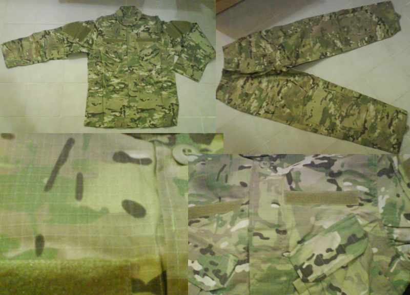 Multicam MC Shirt Pant set - CP style - Rip-Stop