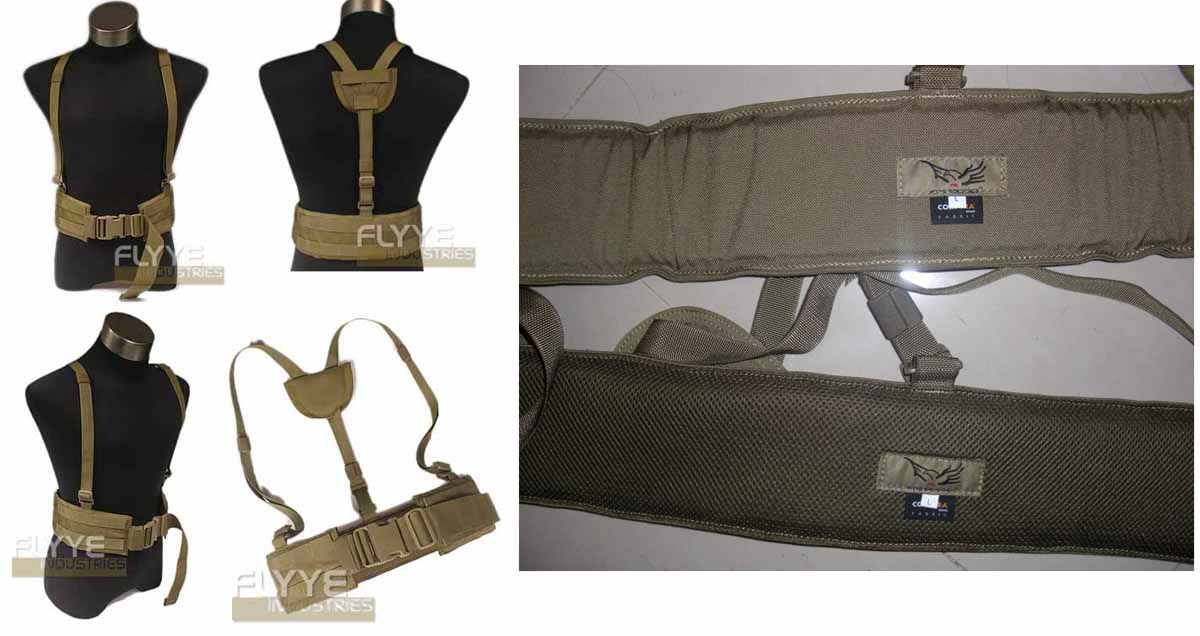 FY-BT-B008-L-R2 Large, AOR2 Details about   FLYYE Molle Right-Angle Belt Ver.FE 