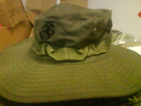 OD Boonie  Hat – w/ USMC Logo