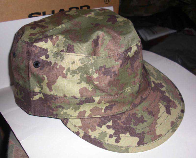 Italy Italian Army Woodland Vegetato Camo Cap