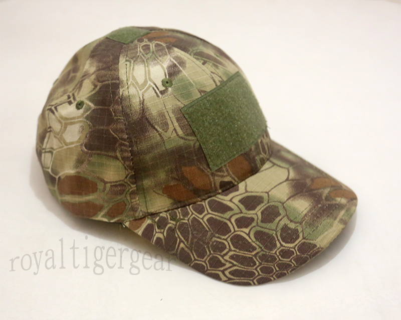 Python Snake Camo Velcro Cap - BAN Jungle