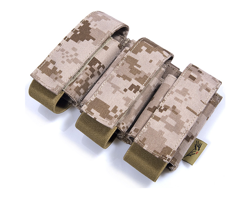 FLYYE Triple 40mm Grenade Pouch - AOR1 , AOR2