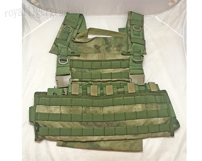 FLYYE Wasatch WSH* MOLLE Chest Rig Vest - A-TACS AU, A-TACS FG