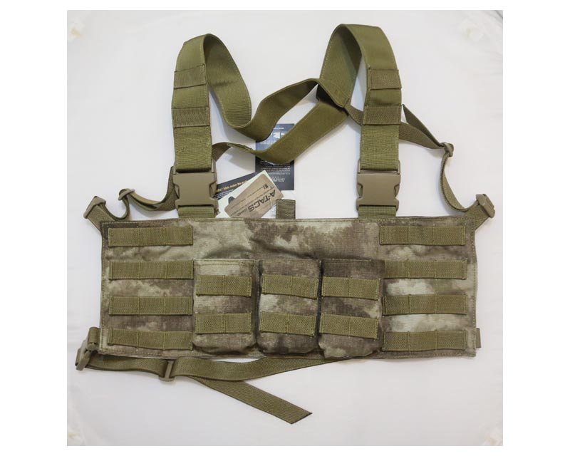 FLYYE LAW ENF Enforcement Tactical MOLLE Chest Rig Vest -  A-TACS , A-TACS/FG