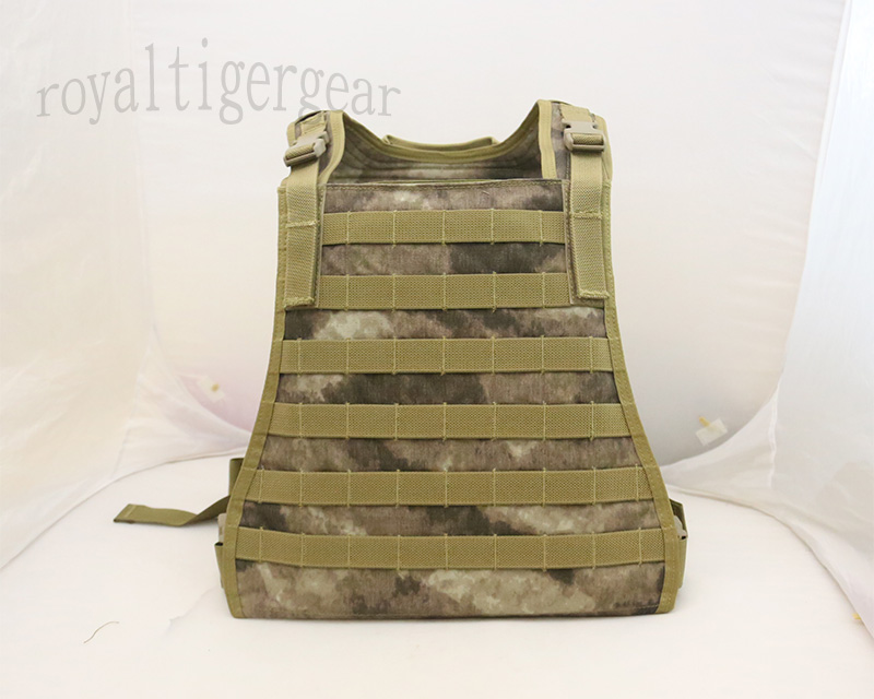 FLYYE MOLLE MBSS Plate Carrier - A-TACS AU, A-TACS FG