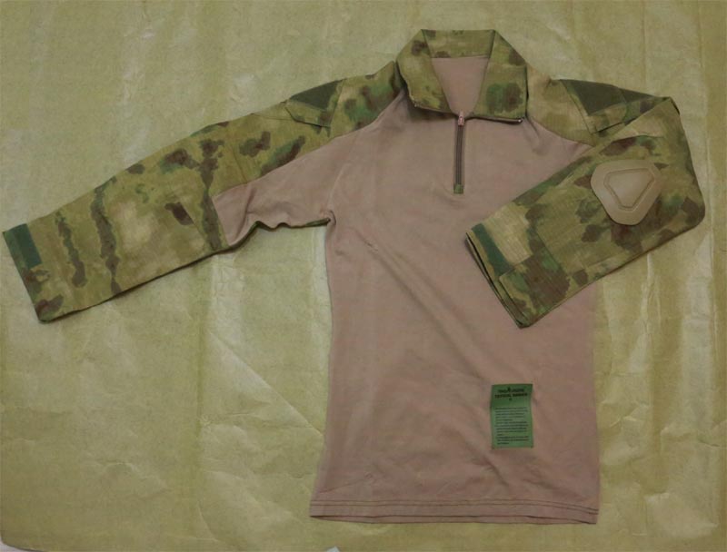 Combat Shirt GEN2 w/ Pads - A-TACS/FG