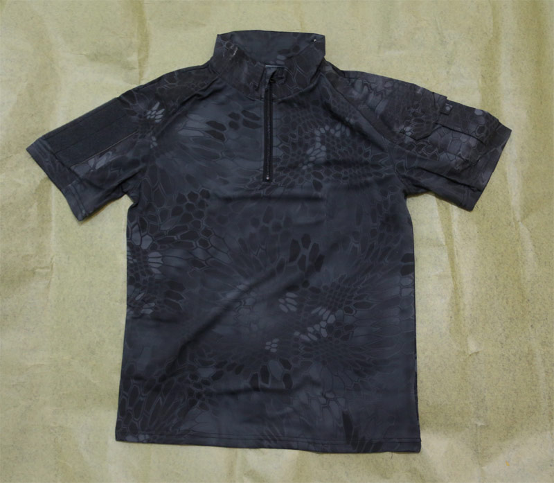 CHIEF Python Snake Camo Short Sleeve Combat Shirt - TYP Night Urban Marines