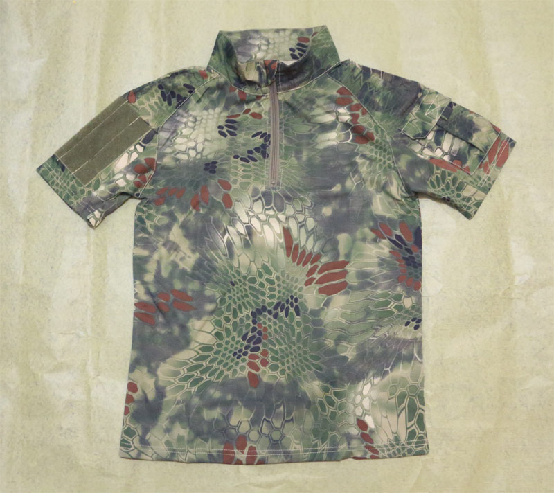 CHIEF Python Snake Camo Short Sleeve Combat Shirt - MR