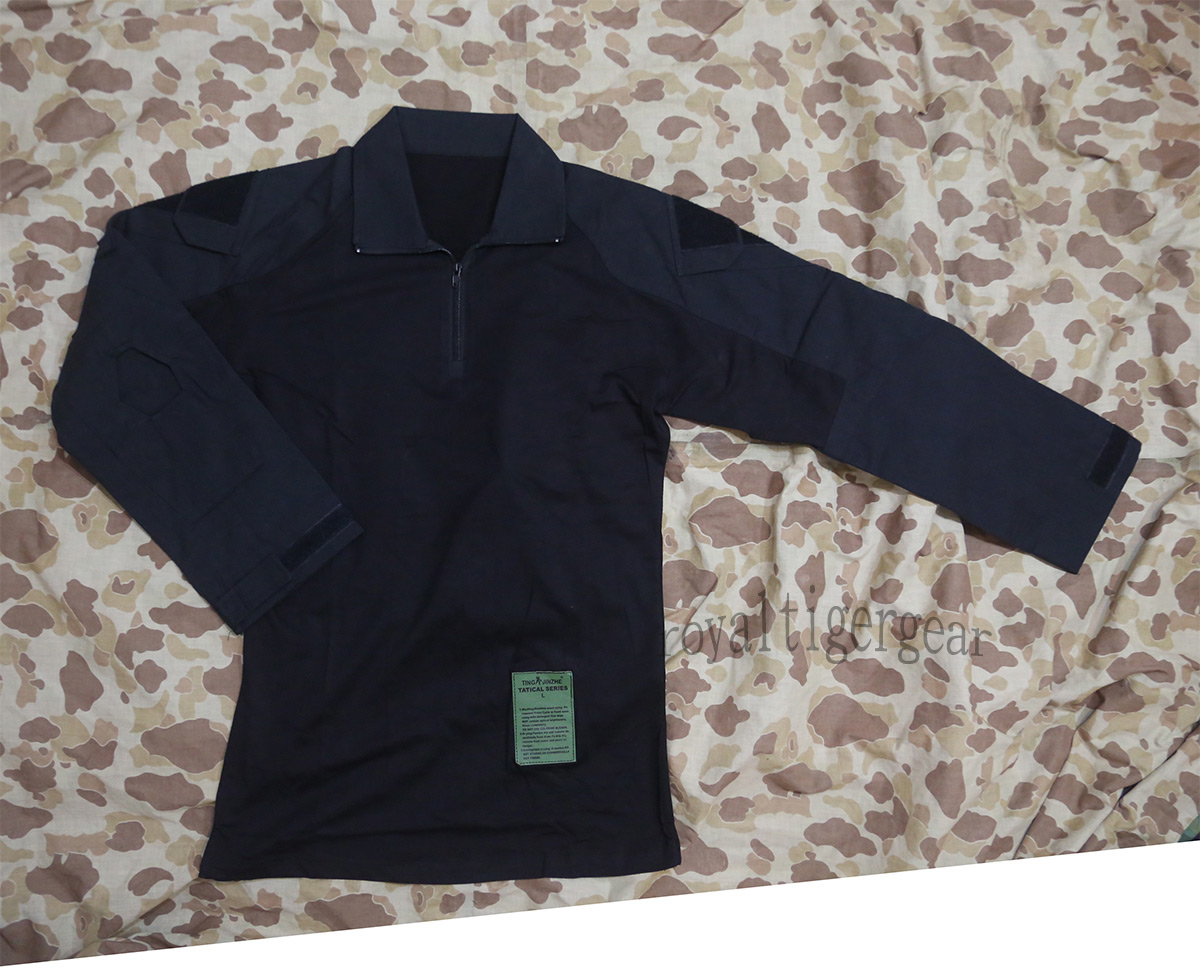 Tactical Long Combat Shirt GEN2 - Black