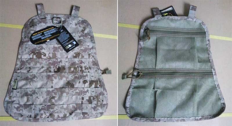 FLYYE Fast EDC Back Pack Built-in MOLLE Panel + Net Bag - AOR1 , AOR2