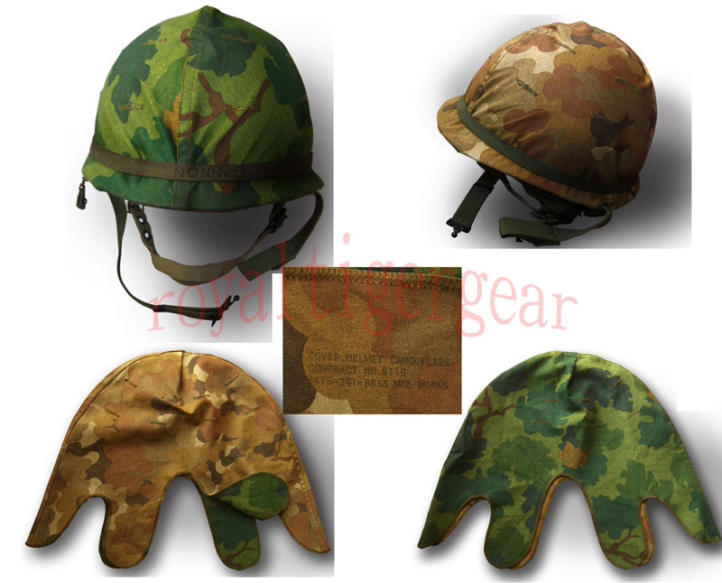 HELKON Vietnam Mitchell Camo Helmet Cover