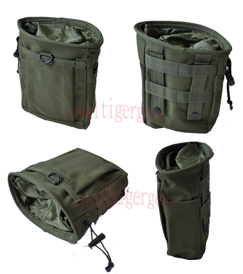 Small Drop Dump MOLLE/Belt Pouch - OD