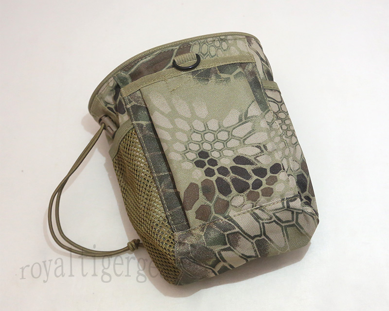 Small Drop Dump MOLLE/Belt Pouch - Python Snake Camo HLD Highland