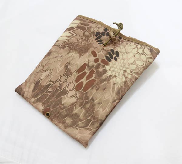 Large Drop Dump MOLLE/Belt Pouch - Python Snake Camo MAD Desert