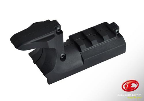 Element Mount Rail for HI-CAP - Black