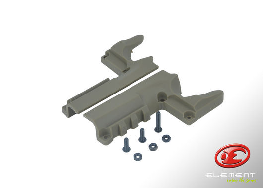 Element Mount Rail for SV Series - Tan