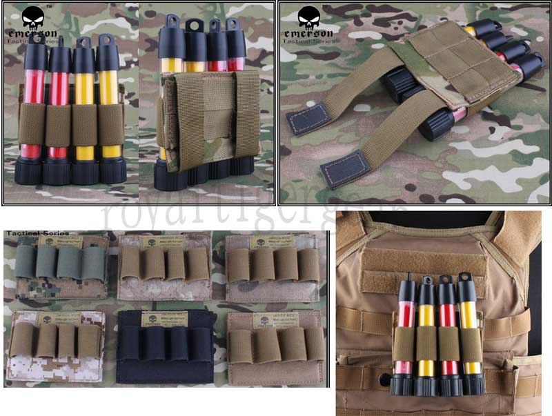 EMERSON Electronic Glow Stick MOLLE Pouch