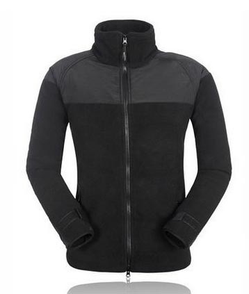US Army style Fleece Jacket - Black