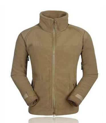 US Army style Fleece Jacket - Coyote Brown