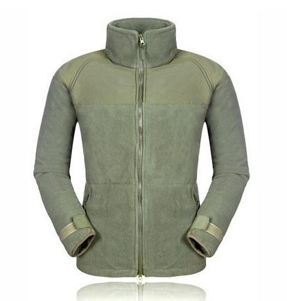 US Army style Fleece Jacket - Green