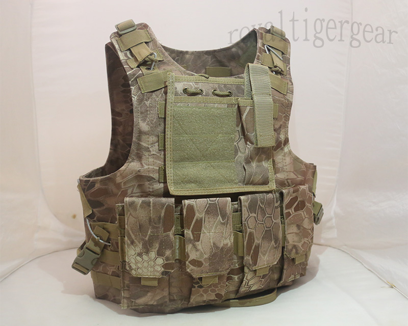 FSBE vest with pouches - Kryptek Python Snake Camo MAD Desert