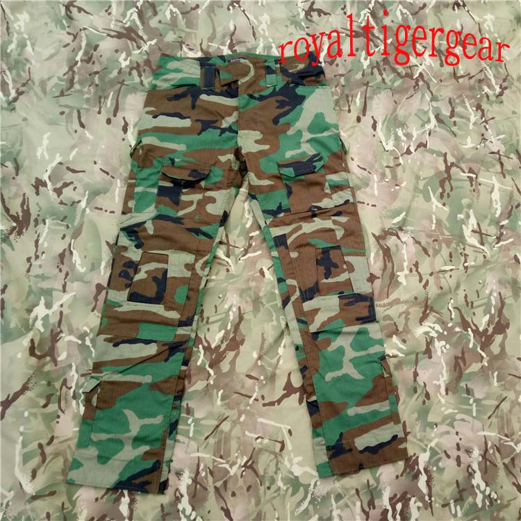 US M81 Woodland Camouflage Uniform Combat Pants Botton Suit Uniform GEN2