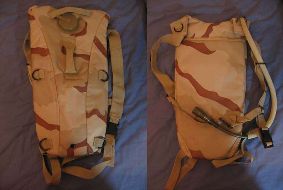 Hydration Backpack w/ 2.5L Bladder - Tri-Color Desert