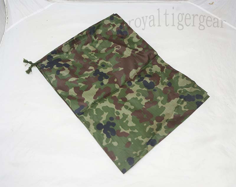 Japan Ground Self-Defense Force JGSDF Army SPECKLED Woodland Camo Drawstring Accessories Bag