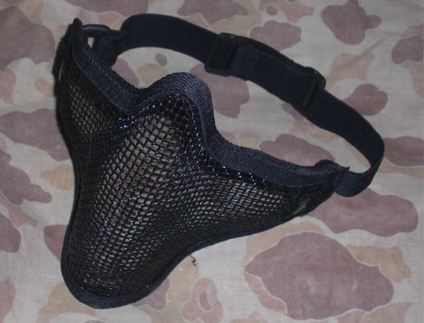 Wire Half Mask - Black