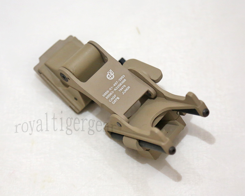 EMERSON Helmet Night Vision Rhino Arm Mount for PVS-14 PVS-7 NVG - Dark Earth