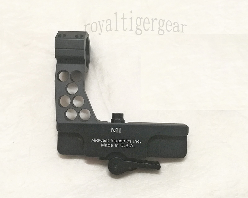 MI Midwest style AK series 30mm / 1 inch Scope Side Mount GEN3 - CNC Aluminum
