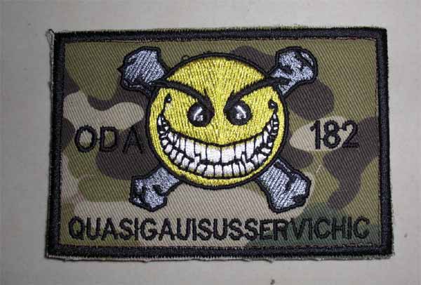 US Special Force ODA 182 Patch – QUASIGAUISUSSERVICHIC