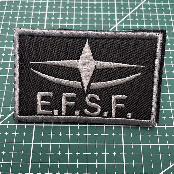 Mobile Suit Gundam E.F.S.F. Logo Velcro Patch