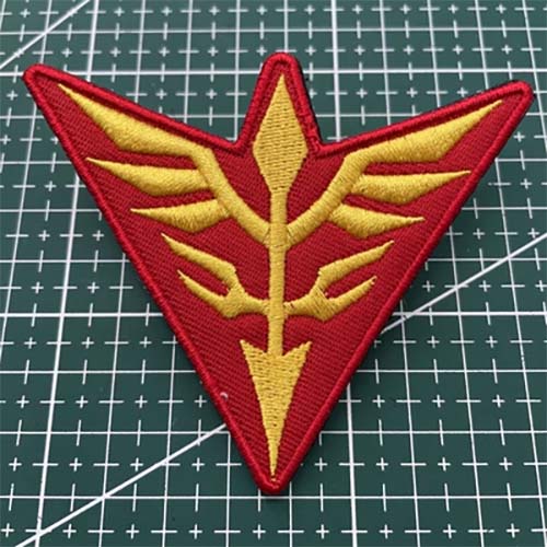 NewBorn Neo Zeon Military Army Embroidery Patch Gundam 0093 Second Neo Zeon War - Red NewBorn Neo Zeon Military Army Embroidery Patch Gundam 0093 Second Neo Zeon War - Red