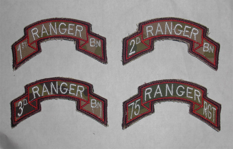 US Army 75 Ranger Sleeve Battalion Regiment Patch