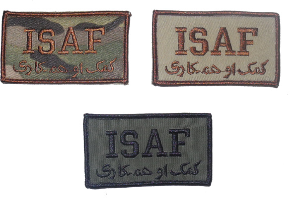 ISAF - International Security Assistance Force Patch – Rectangle