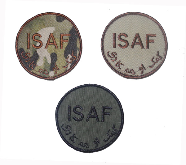 ISAF - International Security Assistance Force Patch – Round